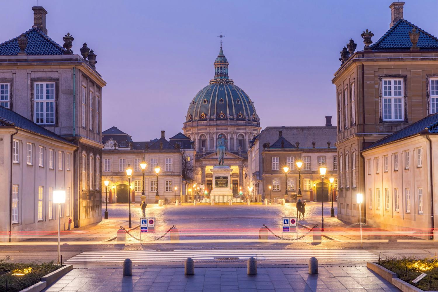 Billede af slot i København